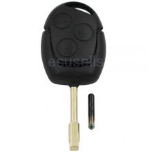 Remote Key 3 Button 433mhz For Ford Mondeo with 4D60 glass chip