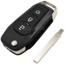 Original Folding Remote key 3 Button 433MHZ With ID49 Chip For Ford Focus Mondeo Escort