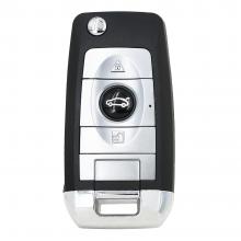 New Modified Flip Remote Key shell for VW Sagitar POLO Tiguan B5 and more kinds keys with battery holder