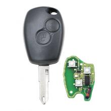 2 Buttons Remote Key 433MHz for Renault PCF7946AT