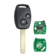 Remote Key Fob 2 Button 433MHz for Honda CRV CRV Odyssey Fit ID46 Chip Ignition Key