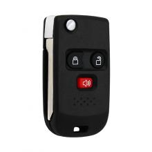 ModifIed Folding Remote Key Shell 3 Button For Ford