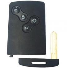 Half Smart Remote Key 4 Buttons 433MHZ PCF7941 (After Market) for Renault Koleos