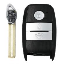 New Smart Car Remote key Shell Case 3 Button Fob for Kia K3 K5+ Uncut Blade