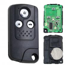 Intelligent Smart Card Remote Key 3 Button 433MHZ With ID46 Chip For Honda New Civic