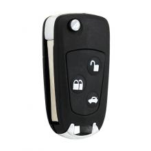 Remote Folding Key Flip Shell Case Uncut Blank For Ford Focus HU101