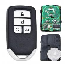 4 Button Smart Remote Car Key Fob 433.92MHz ID47 Chip for Honda Civic 2014 2015 2016 2017  FCC: KR5V2X