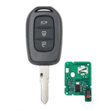 Remote Key Fob 3 Button 433MHz 4A PCF7961M for Renault Duster Dokker Trafic Master VAC102 blade