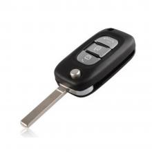 3 Buttons Remote Flip Key Shell for Renault VA2 Blade