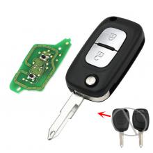 Modified 2B Flip Remote Key 433MHz PCF7946 Chip for Renault VIVARO MOVANO TRAFFIC MASTER KANGOO