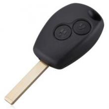 2 Buttons Remote Key Shell for Renault
