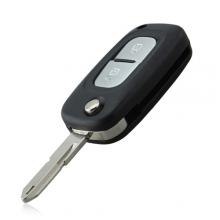 2 Button Remote Key Shell Case FOB For Renault Clio Kangoo Megane Modus With Uncut NE72 Blade