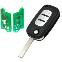 Remote Key Fob 3 Button 434MHz PCF7961M 4A Chip for Renault Symbol Megane 3 Captur Kadjar 2013-2017