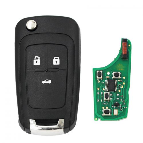 Remote Key 3 Button For Opel 315MHZ HU100 Blade