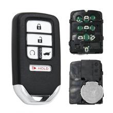 Replacement 5 Button Smart Remote Key Fob for Honda Piot CR-V Civic 2016 2017 2018 2019  433MHz ID47 Chip FCC: KR5V2X