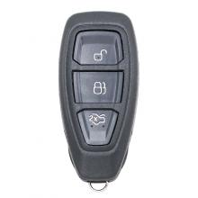3 Button Car Key Shell with Insert Blade Replacement Smart Key for Ford Mondeo Fiesta Focus Titanium C-Max Kuga Refit