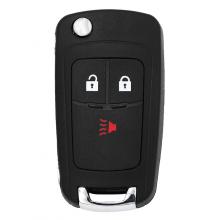 Entry Replacement Key Shell fit for CHEVROLET Spark Flip Remote Key Fob 3 Button