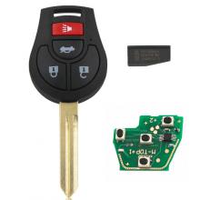 for Nissan Versa TIIDA Sunshine 315MHZ 3+1 buttons With id46 chip ( Radio