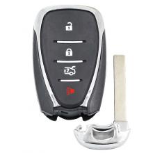 Replacement 4 Button Smart Remote Control Car Key Shell Case FOB for Chevrolet Malibu Cruze Spark Cmaro 2016 17 18