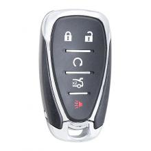 Replacement 5 Button Smart Remote Car Key Shell Case FOB for Chevrolet Malibu Cruze Spark Cmaro 2016 17 18