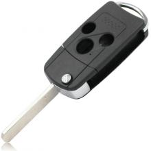3 Buttons Flip Remote Key Shell for Honda Accord Odyssey