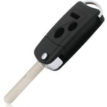 Folding Remote Key Shell for Refit HONDA Flip Key Case Fob 2 Buttons + Panic