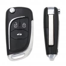 3 Buttons Modified Flip Folding Remote Car Key Shell For Chevrolet Lova Aveo Cruze For Buick