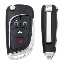 4 Buttons Modified Flip Folding Remote Car Key Shell For Chevrolet Lova Aveo Cruze For Buick