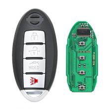 3+1 button Smart Remote Key ​433MHz PCF7953X / HITAG 3 / 47 CHIP For Nissan Teana 2013 Year