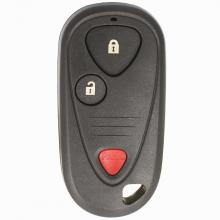 2+1 Button Remote Key Shell For Acura No Logo
