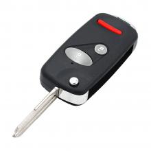 2+1 Buttons Remote Flip Folding Key Shell Case For Honda Civic Element Blade2.3