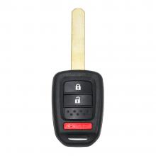 For Honda remote key shell 2+1 buttons HON66 used in USA