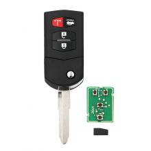 Folding remote key for Mazda M6/M2/3 FSK313.8MHZ 4D63 80bits Chip FCCID：KPU41788