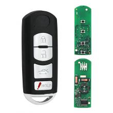3+1button FSK315MHz smart remote key PCF7952A / HITAG 2 / 46 CHIP / FCC ID: KR55WK49383 / MAZ24R (VDO system)