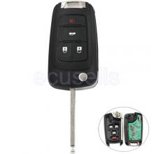 Remote Key 4 Button For Buick 433MHZ HU100 Blade