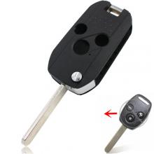 Flip Remote Key Shell fit for Refit HONDA Flip Key Case Fob 3 BTN