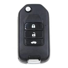 Folding Remote Key Shell 3 Button For Honda Fit,Marina Wisdom,XRV,CITY