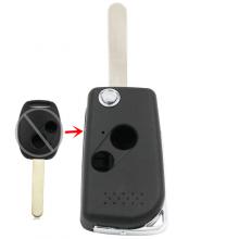 Modified Flip Remote Key Shell for HONDA Key Case Shell 2 BTN