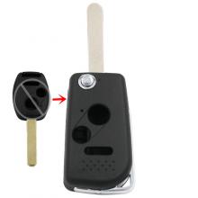 Modified Flip Remote Key Shell for HONDA Key Case Shell 2+1 BTN