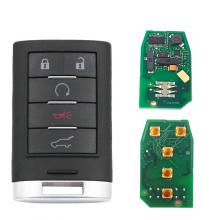 Intelligent Card Smart Remote Key 5 Button 315 MHZ For Cadillac SRX,XTS,ATS