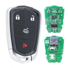 4 Button Remote Key Fob for Cadillac CTS ATS XTS Escalade ESV 315MHz FCC: HYQ2AB