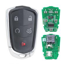 5 Button Smart Remote Key Keyless Entry Fob 433MHz for Cadillac XTS CTS CT6 ATS 2017-2018 HYQ2EB