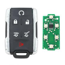 Keyless Entry Remote Control Key 5+1 Button 315MHz for Chevrolet GMC FCC: M3N32337100 M3N-32337100