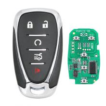 5 Button Smart Remote Key Fob for Chevrolet Camaro Equinox Cruze Malibu Spark 315MHz or 433MHz ID46 HYQ4AA / HYQ4EA