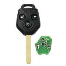 Replacement Remote Car Key Fob 3Button 433MHz 4D62 for Subaru Forester 2008-2010