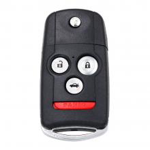 3+1 Buttons Remote Key Shell for Acura with button pad and logo