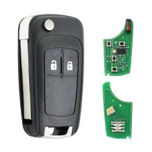 Remote Key 2 Button For Opel 433MHZ HU100 Blade