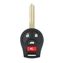 Remote Key Shell for NISSAN Maxima Altima Sentra Versa Key Case Fob 4B Uncut Key