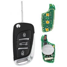 NEW Style Folding key for Citroen C2 3 buttons FOB REMOTE KEY 433MHz ID46 CHIP