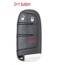 2+1 button Smart Remote Key Fob 433MHz for Fiat 500 500L 500X for Jeep Compass Renegade M3N-40821302